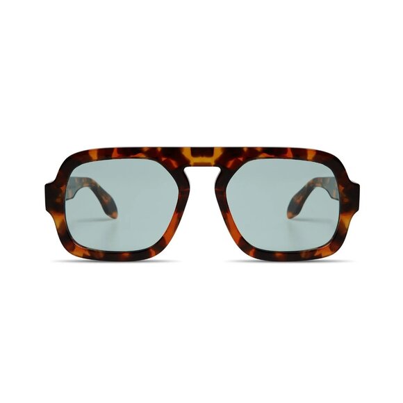 NEW Elisa Johnson Jane Sunglasses in Brown Tortoise